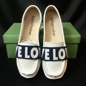 NIB Tastemaker Vegan Leather Taste Love Slip On Sh